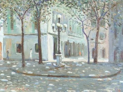 Paris Scene oil painting